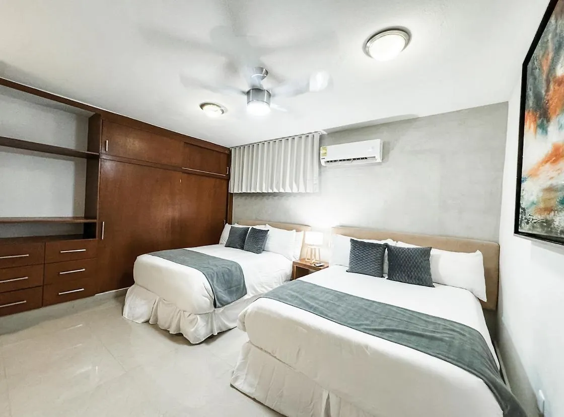 Magic Penthouse In Mamitas Beach 普拉亚卡门 墨西哥