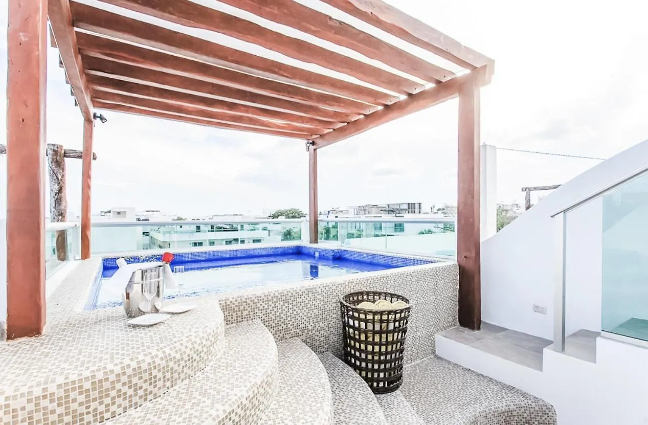 Magic Penthouse In Mamitas Beach 普拉亚卡门 墨西哥
